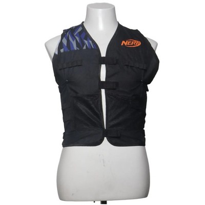 Nerf, Weste, Größe: S, Schwarz/Blau/Weiß, Polyester, Unisex (Erwachsene) #7Sj