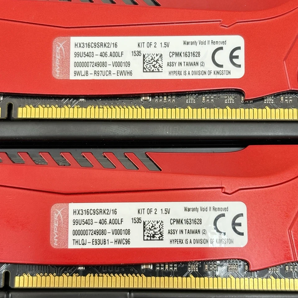 HyperX Savage 16GB (2x8GB) DDR3-1600 CL9 DIMM Memory Kit - Kingston - Image 3 of 4