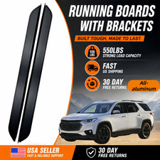 Side Steps Running Boards Fits for Chevrolet Traverse 2018-2023 Nerf Bar Pedals