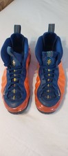 Men's Nike Sneaker Sz 9 Air Foamposite One Blue Void Rugged Orange CJ0303-400 