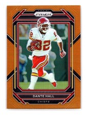 2022 Panini Prizm Dante Hall #148 Orange Kansas City Chiefs #/249