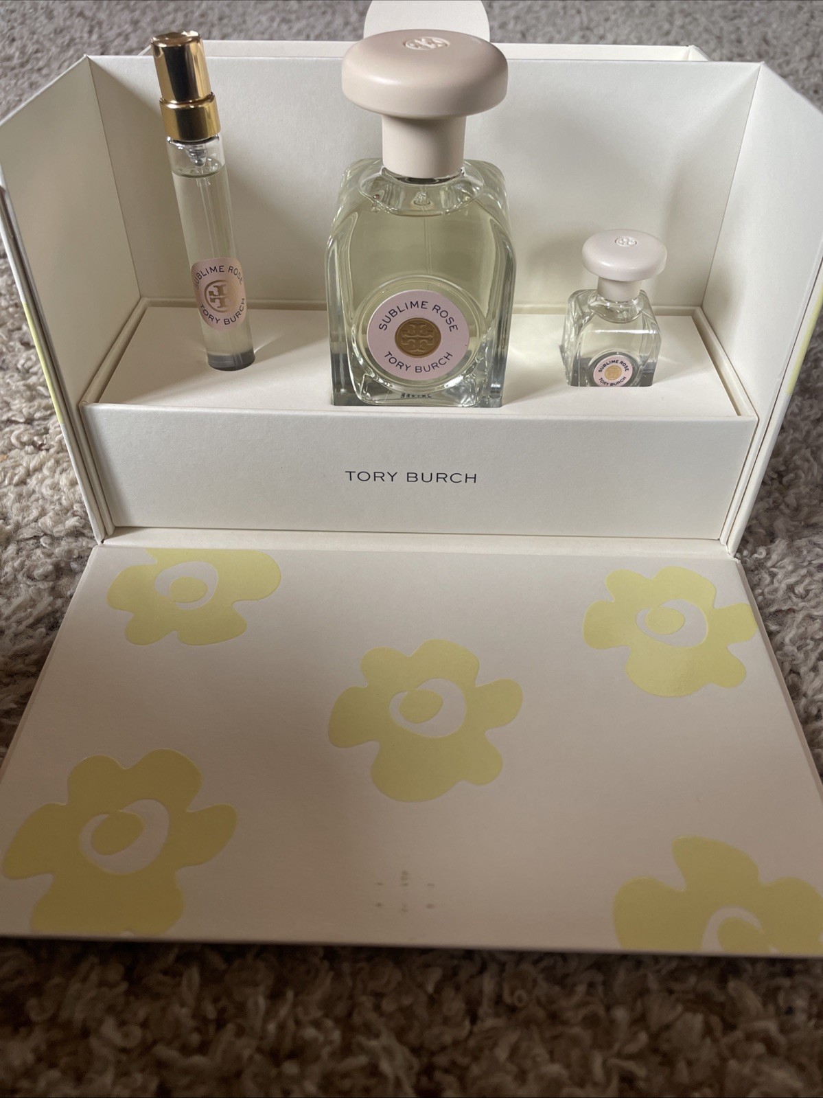 Tory Burch Sublime Rose Set Perfume Travel Gift