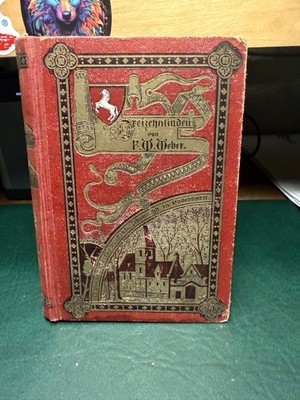 Dreizehnlinden von F.W. Weber German Book (Red in color) 1906