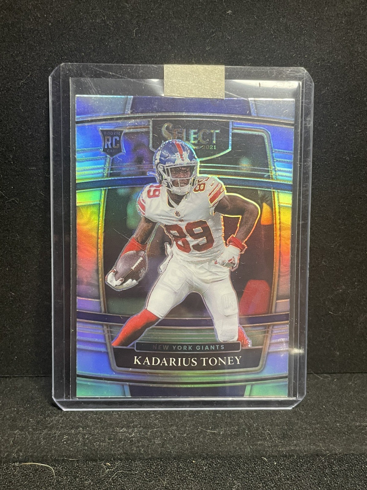 2021 Panini Select #52 Kadarius Toney Silver Prizm