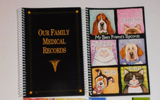 Veterinarian Records Family Home Organizers Receipts Medical Records