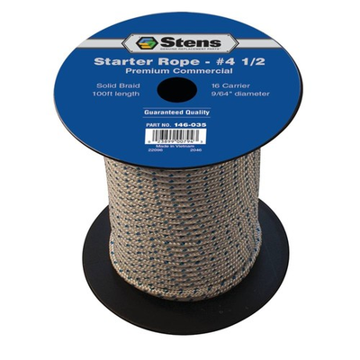 #ad New 100#x27; Solid Braid Starter Rope 146 035 for #4 1 2 Solid Braid $27.03