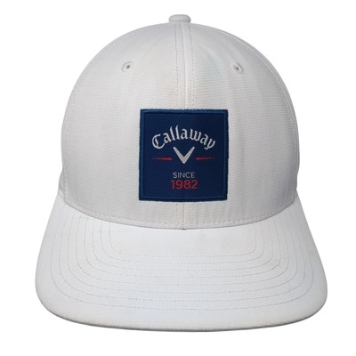 Callaway Since 1982 Snapback Hat White One Size 110 Flexfit Adjustable