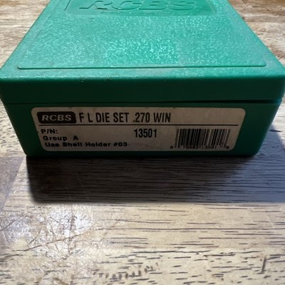 RCBS Full Length Die Set  Rifle Cartridge