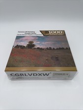 Claude Monet  s Poppies at Argenteuil 1000 piece Puzzle