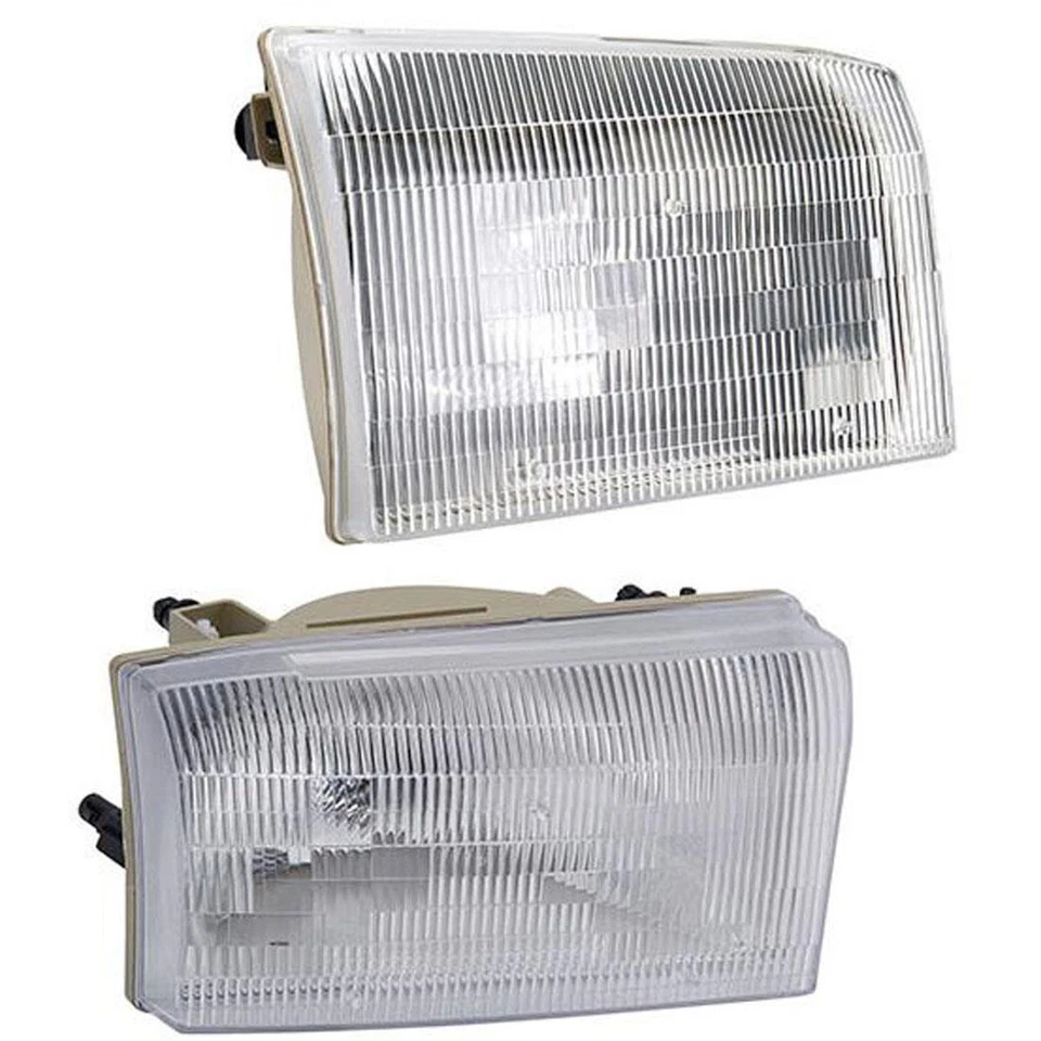 Conjunto de faros izquierdo derecho TYC 2x para Ford F-250 Super Duty 1999 hasta 2001 Foto 2 de 3