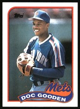 1989 Topps Doc Gooden #30 New York Mets