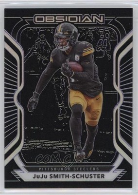 2020 Panini Obsidian Electric Etch Purple 26/100 JuJu Smith-Schuster #12 4f5