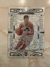 2022-23 Panini Obsidian - Simone Fontecchio #188 Electric Etch White Pulsar (RC)