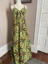 Farm Rio Anthropologie Women's Maxi Dress Size S NWOT