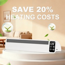 Radiator Fan Heating Booster Improve Heat Distribution and Energy Saving 2 Modes