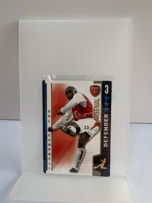 Magic Box Int. Shoot Out 2004/05 Error Card Sol Campbell (Kicking)