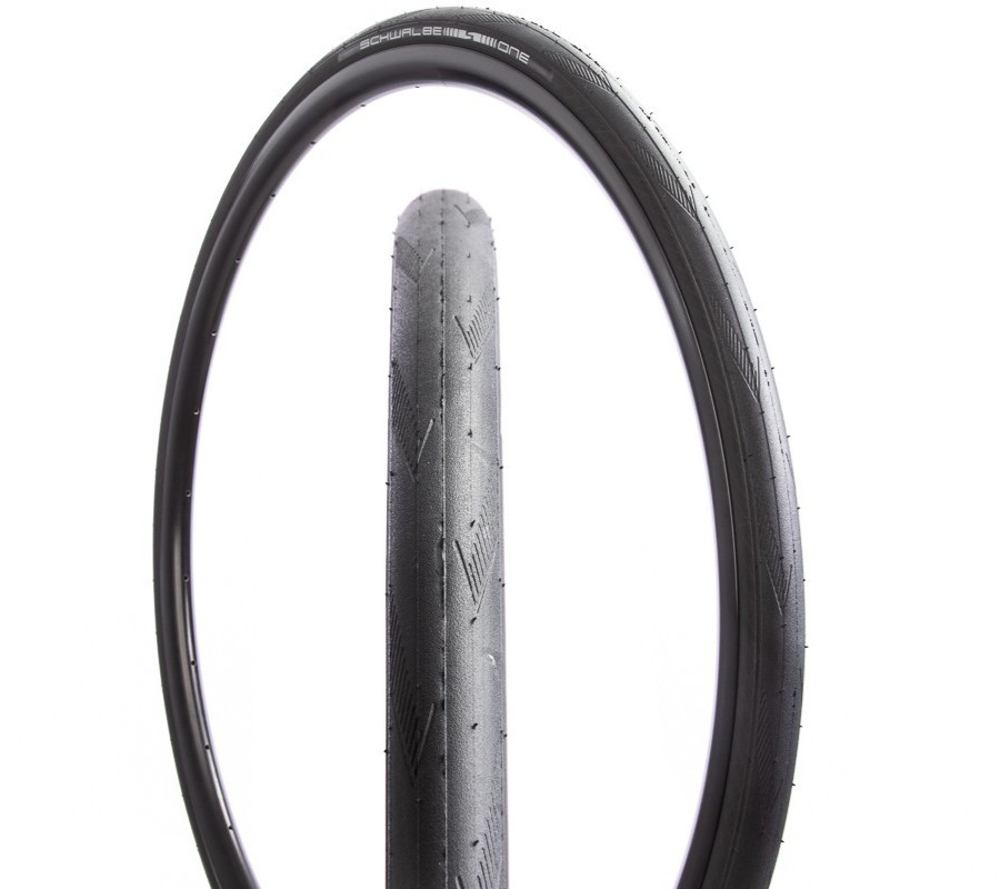 Schwalbe One Clincher Road Bike Tire 700 x 25c Black ADDIX RaceGuard