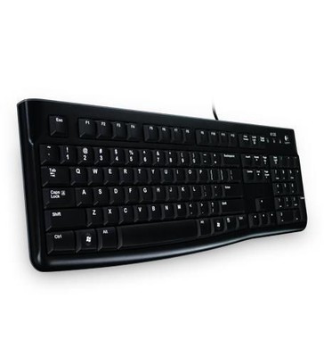 Logitech 920-002645 K120 Keyboard Swiss/Luxemb. K120, Full Size (100%), Wire ~E~