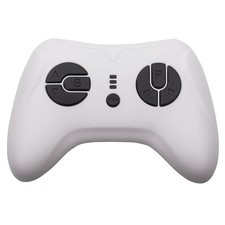 JR1839 White Kids Powered Ride on car 2.4G Bluetooth Remote Control Accessori...