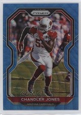 2020 Panini Prizm Blue Wave Prizm 167/199 Chandler Jones #269 15ej