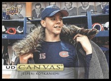 Jesperi Kotkaniemi 2019-20 Upper Deck #C22 UD Canvas Montreal Canadiens