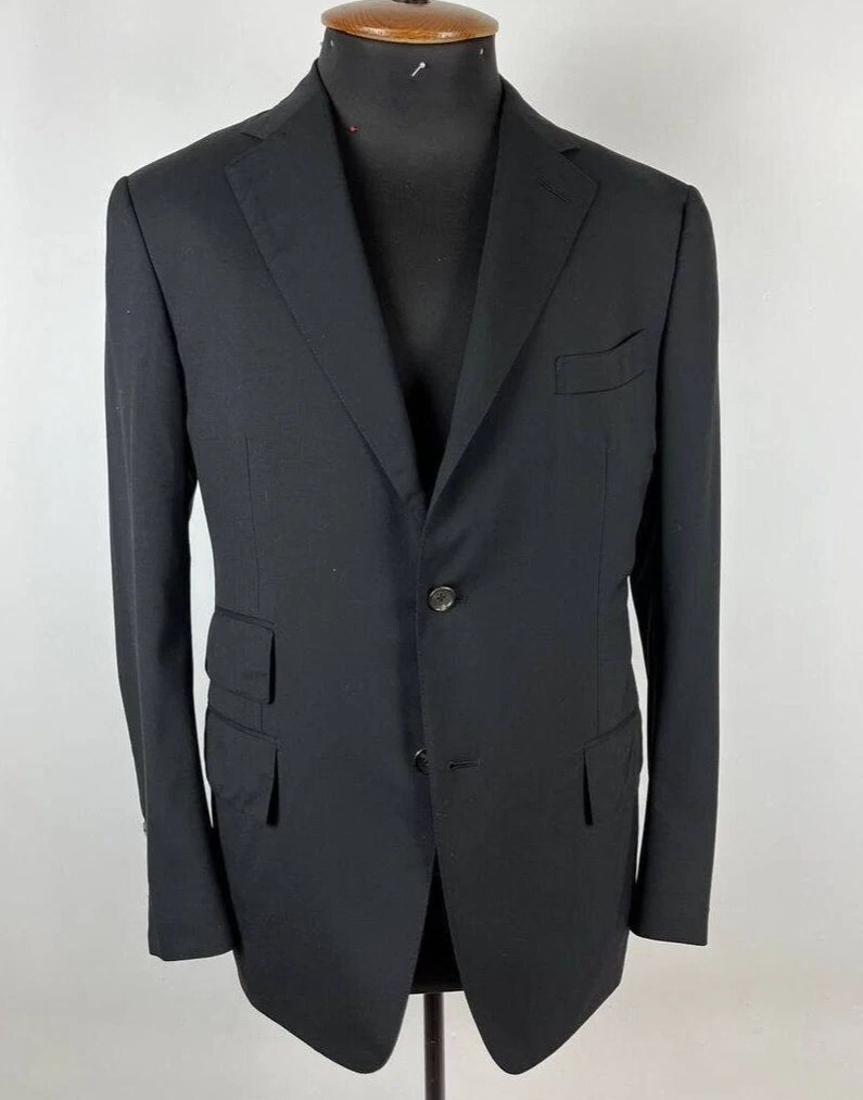 Tom Ford — Tom Ford Black Wool Blazer 3-Button Size 52