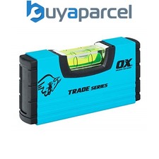 OX Tools Trade Stubby 100mm 10cm Spirit Level OX-T502801