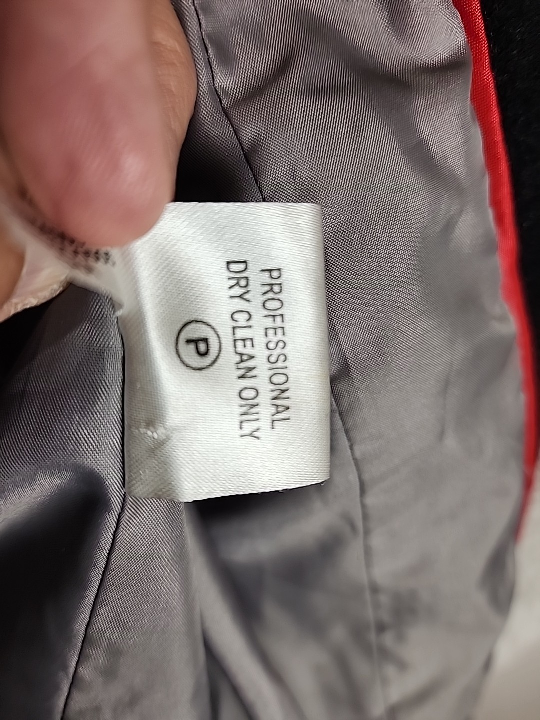 Calvin Klein Women’s Double Breasted Button Down Coat Wool Blend Black Sz 4  thumbnail 10