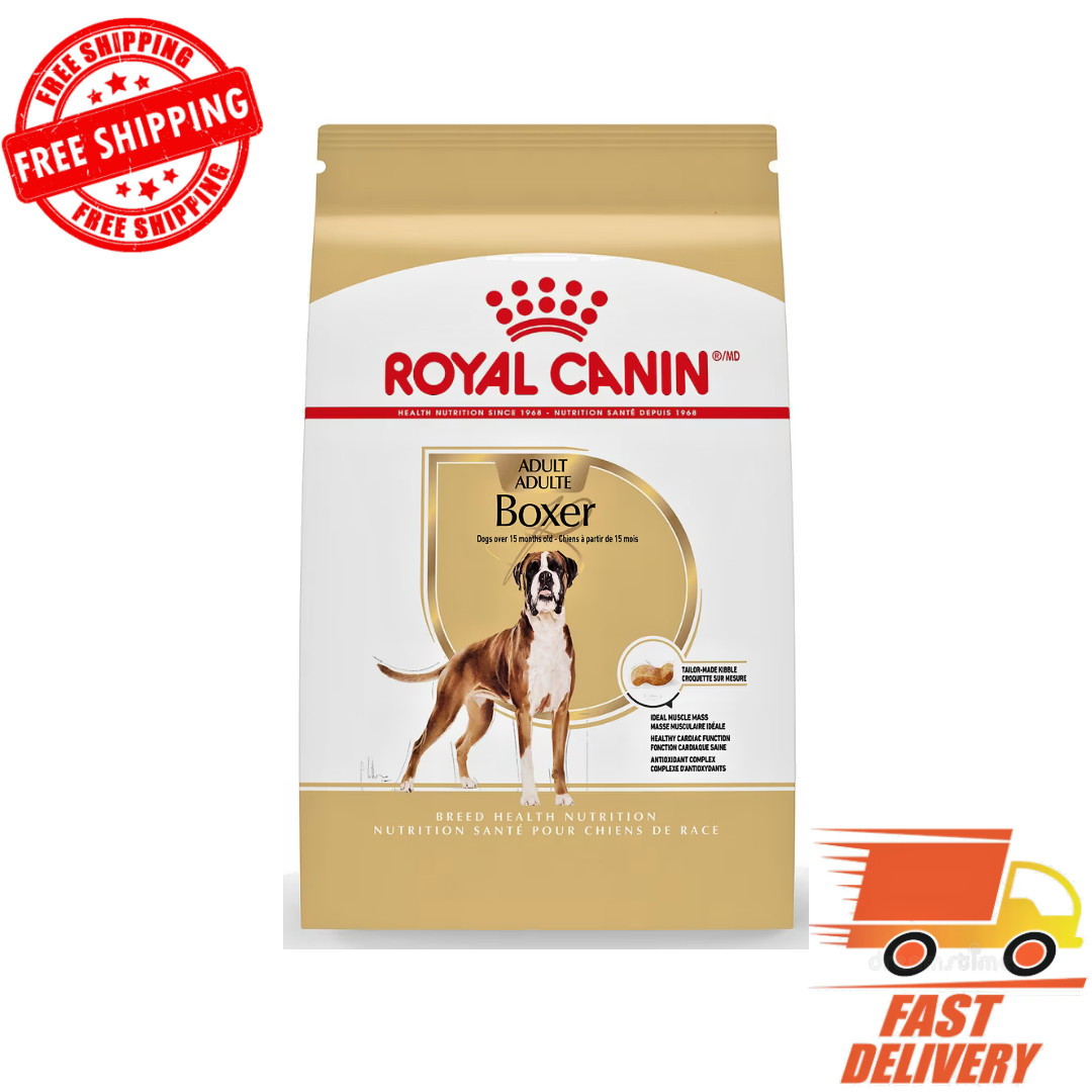 Royal Canin Breed Health Nutrition Boxer Adult Dry Dog Food, 30-lb bag
