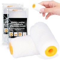 2X Malerrolle 5 Cm Ersatzrolle Malerwalze Farbwalze Streichen Lackier Farbe Wand