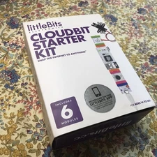 LittleBits Cloudbit Starter Kit, in box, includes 6 Modules