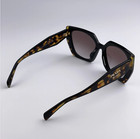 Prada PR 15WS Oversized Square Sunglasses Women Black Tortoiseshell With Box — photo 7