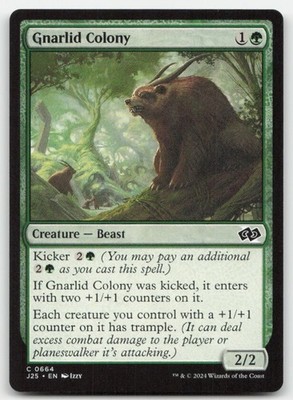 Gnarlid Colony 664 J25 Foundations Jumpstart Magic MTG NM