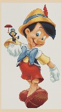 Pinocchio Counted Cross Stitch CHART No. 10-154