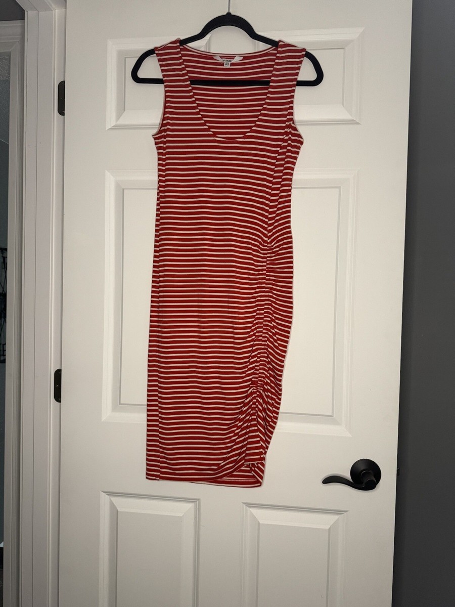 red and white striped tank dress womens red white striped tank dress tie waist bow scoop