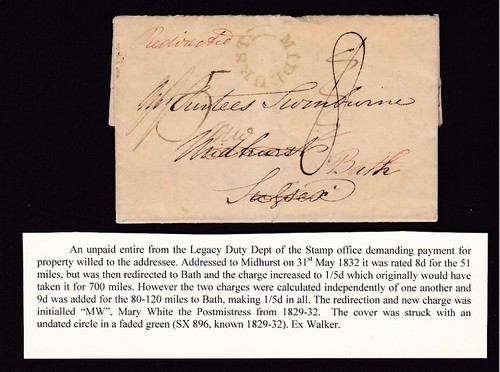 GB SUSSEX + SURREY POSTMARKS Covers Postal History 1791-1957 ..PRICED SINGLY - Picture 6 of 45