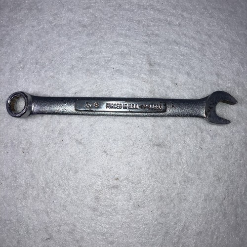 Craftsman VV 44693 SAE 3/8 Combination Wrench Vintage USA Lifetime 12 Points - Picture 6 of 10
