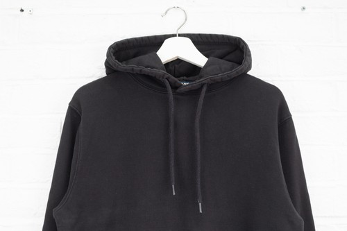 Palace Hoodie Mens SMALL Black Logo Long Sleeve Basically A Hood - Picture 2 of 9