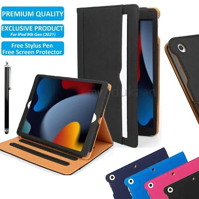 For Apple iPad 10.2 9th Generation (2021) Executive Design Leather Case Cover