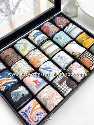 Sallys Quality 18 Momme Twill Silk Scarf Ribbon Necktie Bag Hair Headband 85*5cm
