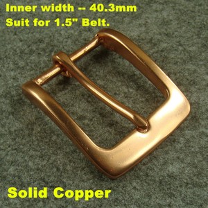 copper belt buckle