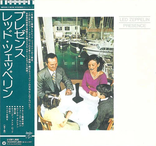 Papersleeve Led Zeppelin "Presence" (japan WPCR 11618)
