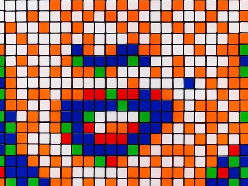 Rubik Shot Red Marilyn Space Invader - Picture 8 of 12