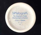2002 Rare Pfaltzgraff Bicentennial Miniature Jug Signed Louis J Appell — photo 5