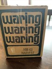 Vintage WARING 3-Speed Electric Mixer HM-43 Harvest Yellow 1970’s Tested — photo 6