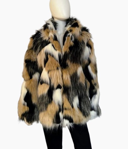 🔥NWT MICHAEL MICHAEL KORS FAUX FUR COAT RP $399 - Picture 10 of 10