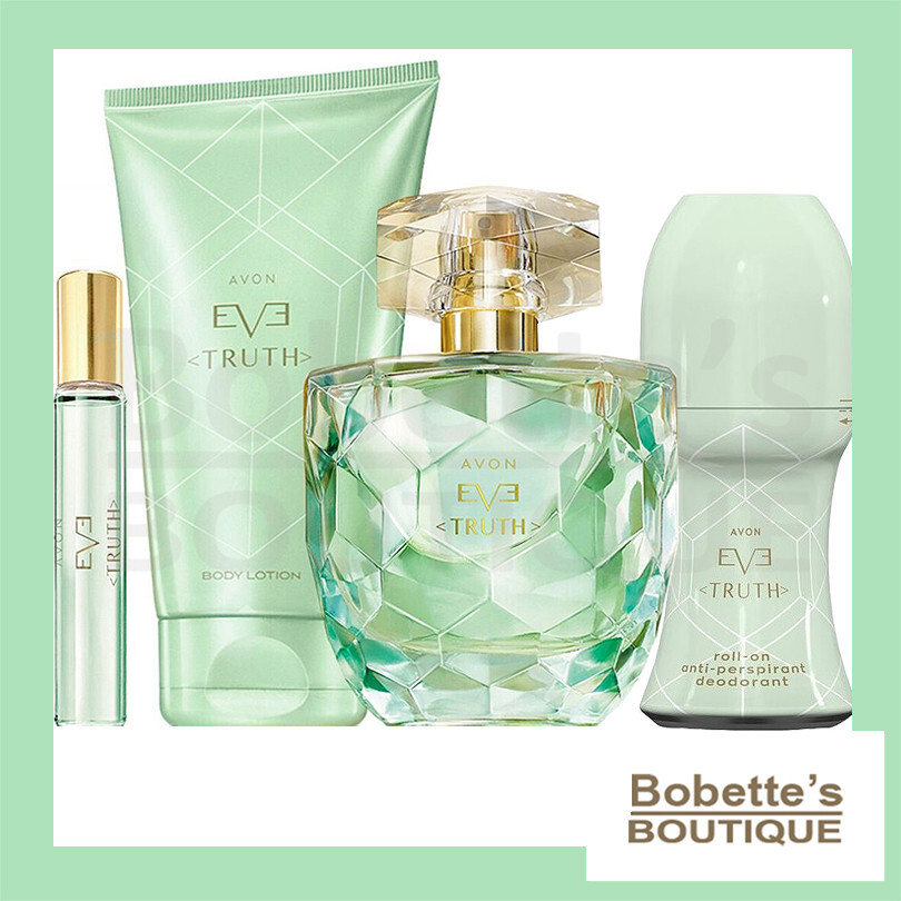 EVE TRUTH AVON 4 Produits pour Elle : solution pour un sillage floral continu