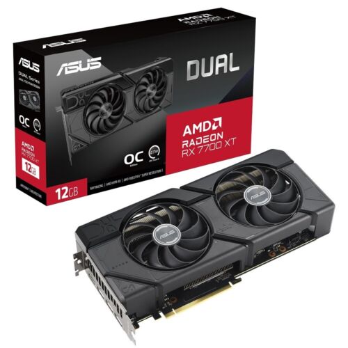 ASUS Dual Radeon™ RX 7700 XT OC Edition 12GB - Picture 1 of 3