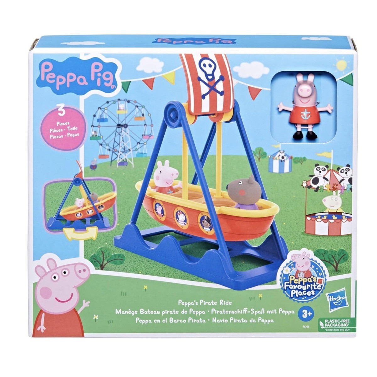 peppa pig fun fair playset
