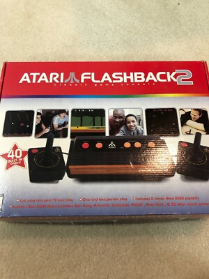 ジャンク品／アメリカ製ATARI FLASHBACK（plug＆play） Atari Flashback Limited Edition Black & Red Plug&Play TV